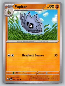 Pupitar #111/193 SV02: Paldea Evolved Uncommon - Pokemon Cards F37 - Image 1