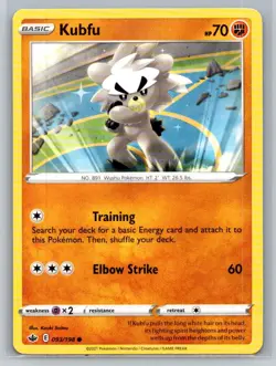 Kubfu #093/198 SWSH06: Chilling Reign Common - Pokemon Cards F37 - Image 1