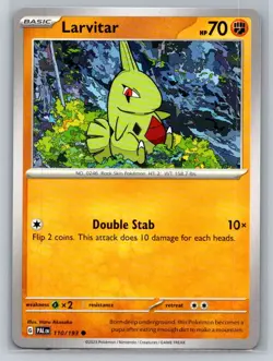 Larvitar #110/193 SV02: Paldea Evolved Common - Pokemon Cards F37 - Image 1