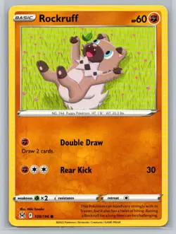 Rockruff #109/196 SWSH11: Lost Origin Common - Pokemon Cards F38 - Image 1