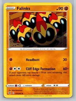 Falinks (154) #154/264 SWSH08: Fusion Strike Uncommon - Pokemon Cards F38 - Image 1