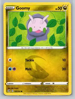 Goomy #195/264 SWSH08: Fusion Strike Common - Pokemon Cards F36 - Image 1