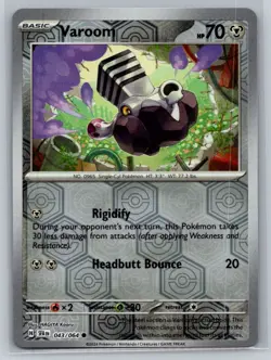 Varoom #043/064 Shrouded Fable Reverse Holo Common - Pokemon Cards F35 - Image 1