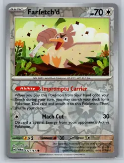 Farfetch'd #132/167 SV06: Twilight Masquerade Reverse Holo Common - Pokemon F35 - Image 1