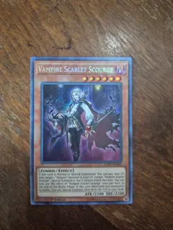 Yugioh Vampire Scarlet Scourge DASA-EN005 Secret Rare 1st Ed NM - Image 1