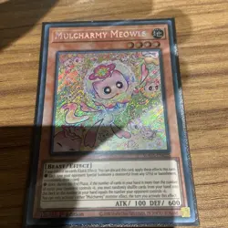 Mulcharmy Meowls SUDA-EN025 Secret Rare Near Mint 1st Edition Yugioh - Image 1