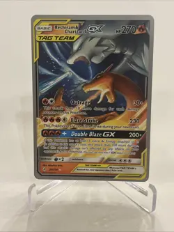 2019 Pokemon World Championships Reshiram & Charizard GX Tag Team 20/214 - Image 1