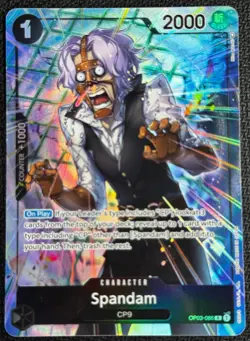Spandam OP03-086 Parallel R Pillars Of Strength One Piece Card - Image 1