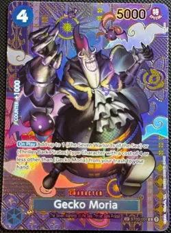 Gecko Moria ST03-004 C SP Two Legends One Piece Card - Image 1