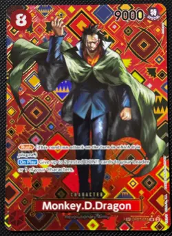 Monkey D Dragon OP07-015 SP Emperors In The New World One Piece Card - Image 1