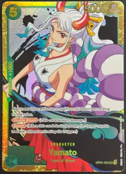 Yamato OP01-121 SEC The Best One Piece Card - Image 1