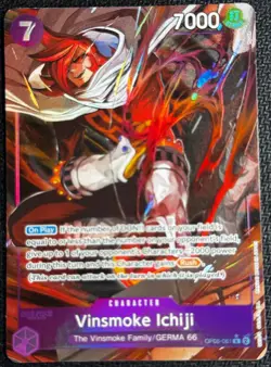 Vinsmoke Ichiji OP06-061 R Parallel Wings of Captain One Piece Card - Image 1