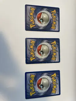 Original Vintage Pokemon Starter Cards Charmander, Squirtle, Bulbasaur - Image 2