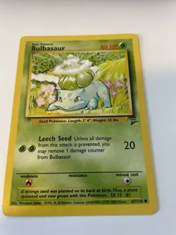 Original Vintage Pokemon Starter Cards Charmander, Squirtle, Bulbasaur - Image 3