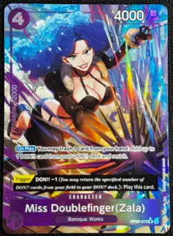 Miss Doublefinger OP05-073 Full Art The Best One Piece Card - Image 1