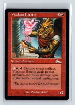 VIASHINO HERETIC - MTG Magic the Gathering Card - Urza's Legacy - Uncommon - Image 1