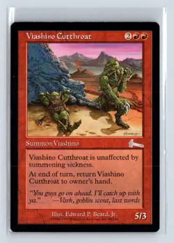 VIASHINO CUTTHROAT - MTG Magic the Gathering Card - Urza's Legacy - Uncommon - Image 1