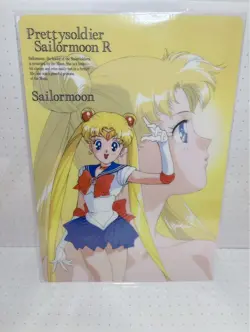 Sailor Moon R Underlayment Jumbo Card Made From The Time, Bunny Rare - Image 2