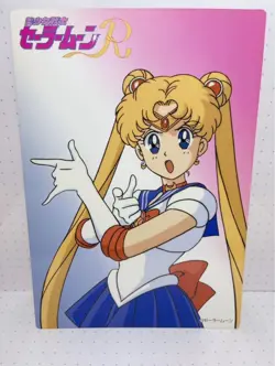Sailor Moon R Underlayment Jumbo Card Made From The Time, Bunny Rare - Image 4
