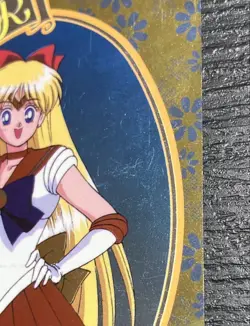 Sailor Moon R Card Venus At The Time - Image 4