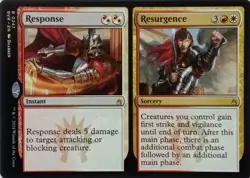 0247 RESPONSE / RESURGENCE RARE RAVNICA REMASTERED MTG CARD - Image 1