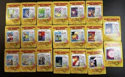 Lot of 20 Vintage Japanese CCG TCG Pokemon Carddass Anime Collection Card G56046 - Image 2