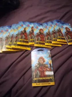 MTG - Aetherdrift - Play booster pack. New/Factory sealed FREE SHIPPING!! - Image 1