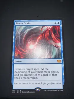 Mana Drain NM MTG Double Masters 2022 057/332 Non Foil - Image 1