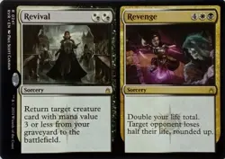 0241 REVIVAL / REVENGE RARE RAVNICA REMASTERED MTG CARD - Image 1