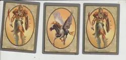 x3 cartes: x1 Pegasus Token White 1/1 x2 soldier Unglued MAGIC MTG ENGLISH EX-GD - Image 1
