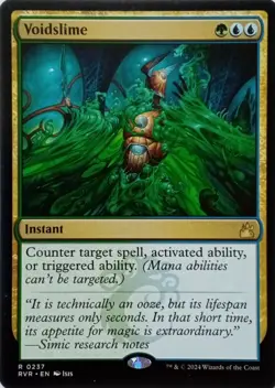 0237 VOIDSLIME RARE RAVNICA REMASTERED MTG CARD - Image 1