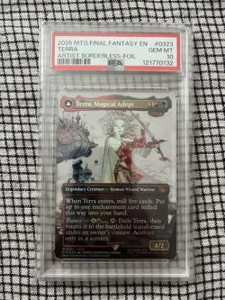 PSA10 MTG Magic-Gathering FF Terra foil English Trading Card - Image 1