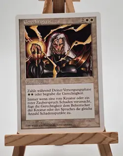 Gerechtigkeit 5. Edition (5ED) Magic Karte MTG deutsch (Justice) - Image 1
