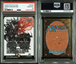 PSA10 MTG Magic-Gathering FF Terra Branford foil English Trading Card - Image 3