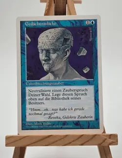 Gedachtnislucke 5. Edition (5ED) Magic Karte MTG deutsch Memory Lapse) - Image 1