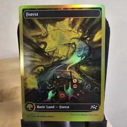 [1x] Forest (0511) - First-Place Foil Near Mint, English Aetherdrift MTG Magic - Image 1