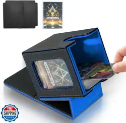 Jaffzora Card Deck Box for MTG Commander, Magnetic Card Display Case,TCG Card - Image 1