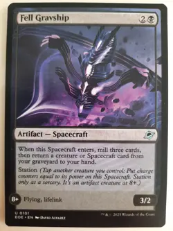 Fell Gravship #0101 Edge of Eternities MTG Magic NM X 2 copies - Image 1