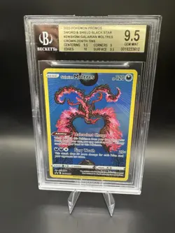 Galarian Moltres SWSH284 SWSH: Sword & Shield Promo Cards BGS 9.5 Pokemon - Image 1
