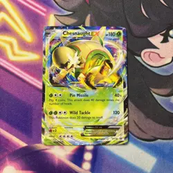 Chesnaught EX XY18 XY Black Star Promos Pokemon TCG XY18 Holo LP - Image 1