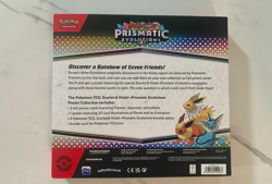 Pokemon TCG Prismatic Evolutions Poster Collection Box Factory Sealed - Image 2