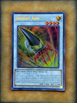 Yugioh Armory Arm HAC1-EN176 Secret Rare Limited Edition NM - Image 1
