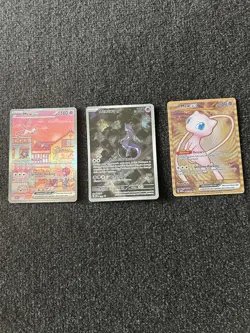 Pokemon 151 UPC Promo Set MEW, MEWTWO and METAL MEW Factory Seal! - Image 1