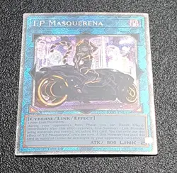 Yugioh RA02-EN042 I:P Masquerena Platinum Secret Rare 1st Edition MINT 10 - Image 2