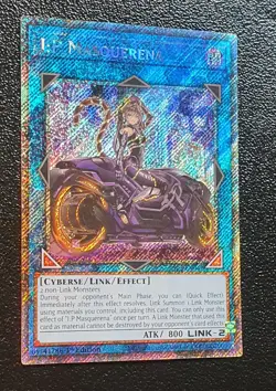 Yugioh RA02-EN042 I:P Masquerena Platinum Secret Rare 1st Edition MINT 10 - Image 3