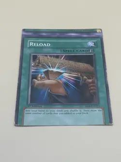 Reload - SD3-EN023 1st Edition - YuGiOh - MISCUT / MISPRINT / ERROR - Image 3