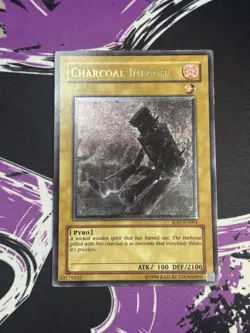 Yugioh Charcoal Inpachi SOD-EN001 Ultimate Rare NM NA Enhanced Print - Image 2