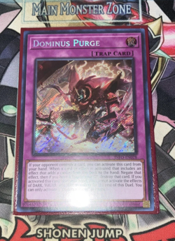 Dominus Purge Secret Rare 1St Edition INFO-EN078 Yugioh Blue-Eyes / Yummy - Image 1