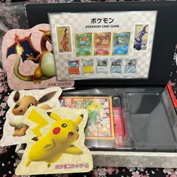 Pokemon Stamp Box Card Game Beauty Back Moon Full Set Japan Post Stamps included 2000000611204 - Image 5