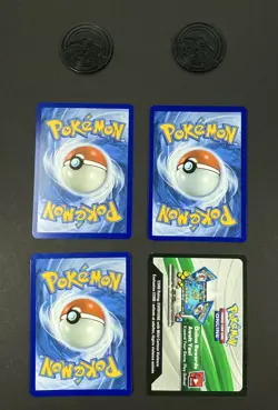 Pokemon - Jirachi GX Decidueye Holo Lucario Holo Collection w/ Code Card & Coins - Image 2